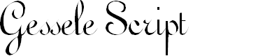 Preview image for Gessele Regular