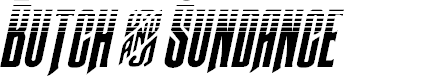 Preview image for Butch & Sundance Two-Tone Italic
