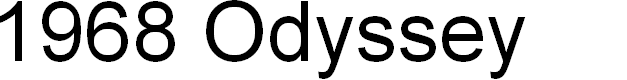 Preview image for 1968 Odyssey Gradient