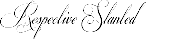 Preview image for Respective Slanted