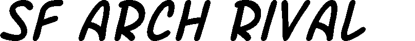Preview image for SF Arch Rival Italic