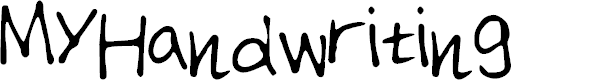 Preview image for MyHandwriting