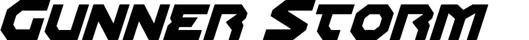 Preview image for Gunner Storm Italic Italic