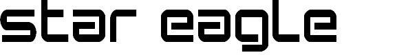 Preview image for Star Eagle Regular Font