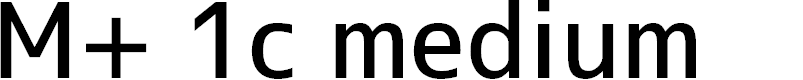 Preview image for M+ 1c medium