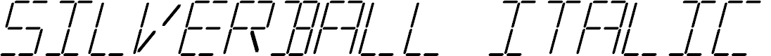 Preview image for Silverball Italic
