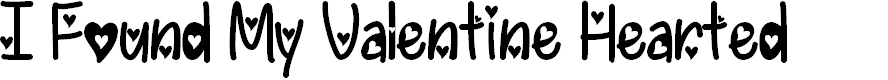 Preview image for I Found My Valentine Hearted