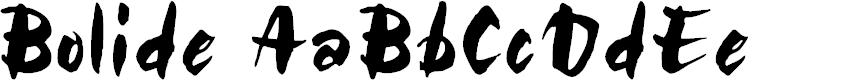 Preview image for Bolide Regular