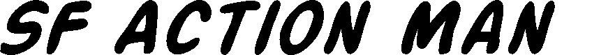 Preview image for SF Action Man Bold Italic