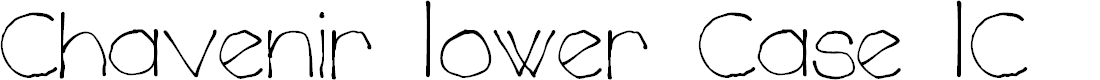 Preview image for Chavenir Lower Case LC