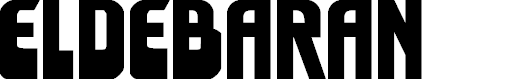 Preview image for Eldebaran Regular Font