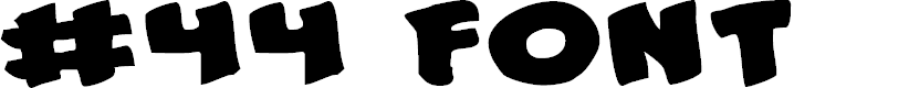 Preview image for #44 Font Expanded