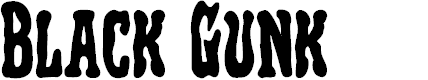 Preview image for Black Gunk Bold