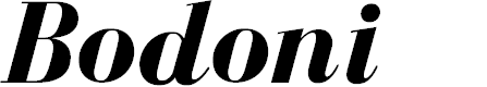 Preview image for BodoniFLF-BoldItalic