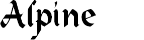 Preview image for Alpine Regular