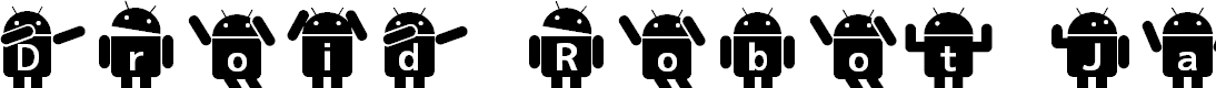 Preview image for Droid Robot JapaneseRegular