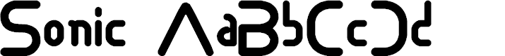 Preview image for SonicDemonFont