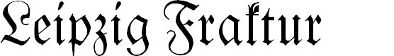 Preview image for Leipzig Fraktur Normal
