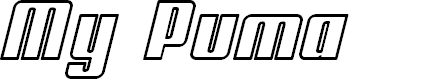 Preview image for My Puma Oblique Outlined