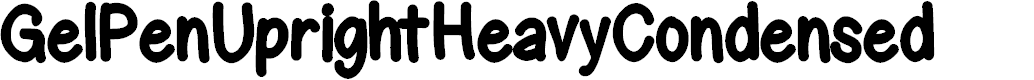 Preview image for GelPenUprightHeavyCondensed