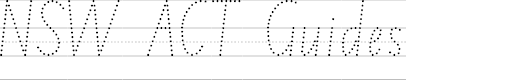 Preview image for NSW ACT School Handwriting Guide