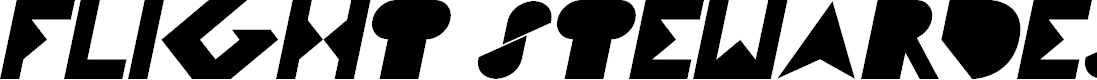 Preview image for FLIGHT STEWARDESS Italic