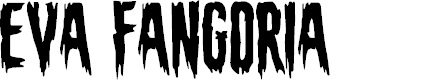 Preview image for Eva Fangoria Font