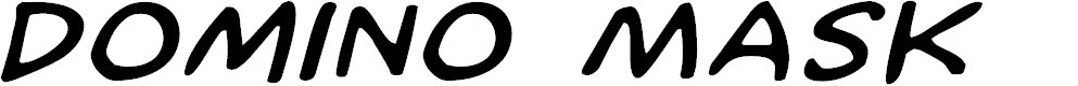 Preview image for Domino Mask Expanded Italic