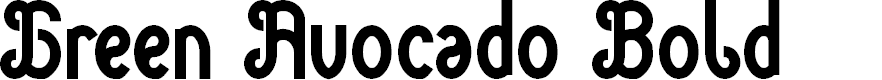 Preview image for Green Avocado Bold