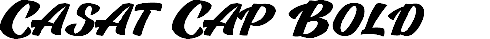 Preview image for Casat Cap Bold PERSONAL USE