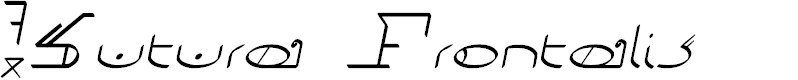 Preview image for !Sutura Frontalis Italic