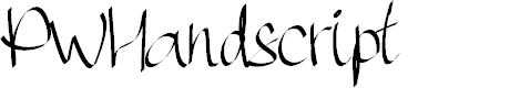 Preview image for PWHandscript