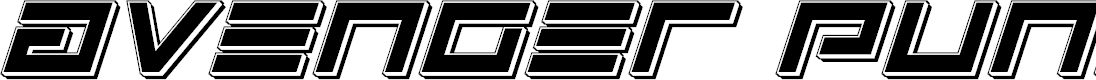 Preview image for Avenger Punch Italic