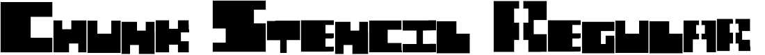 Preview image for Chunk Stencil Regular