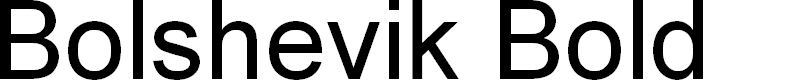 Preview image for Bolshevik Bold