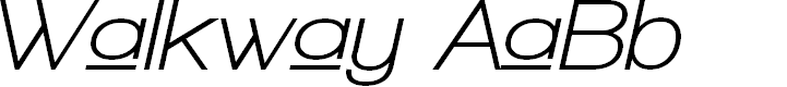 Preview image for Walkway Upper Oblique Bold