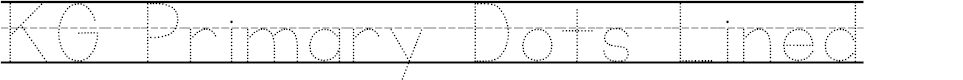 Preview image for KG Primary Dots Lined