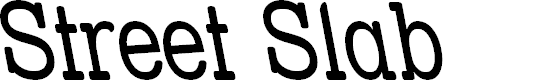Preview image for Street Slab - Narrow Rev