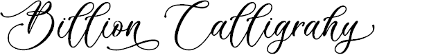 Preview image for Billion Calligraphy - Personal Use