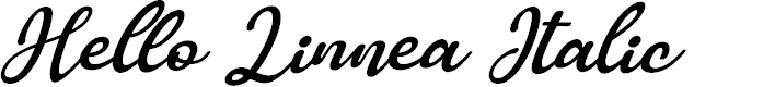 Preview image for Hello Linnea Italic