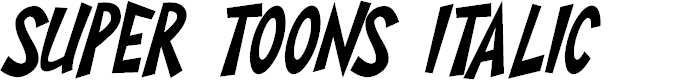 Preview image for Super Toons Italic