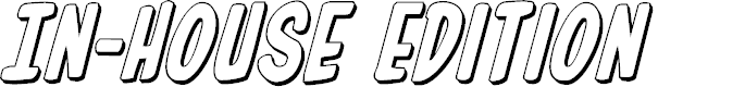 Preview image for In-House Edition 3D Italic