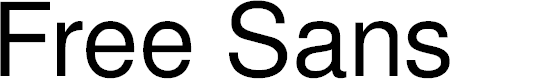 Preview image for Free Sans