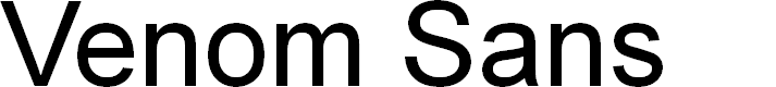 Preview image for Venom Sans