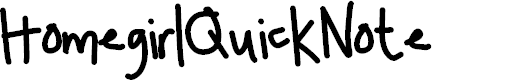 Preview image for HomegirlQuickNote