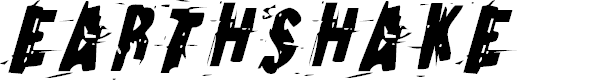 Preview image for Earthshake Condensed Italic