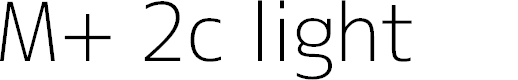 Preview image for M+ 2c light