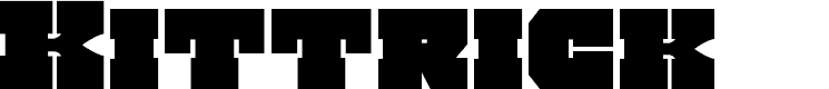 Preview image for Kittrick Font
