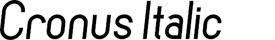 Preview image for Cronus Italic
