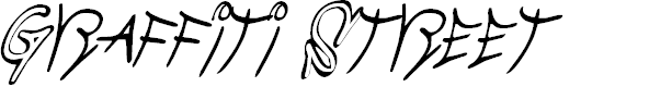 Preview image for Graffiti Street Condensed Italic